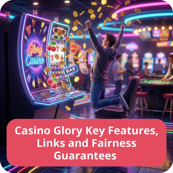 Casino Glory Key Features, Links and Fairness Guarantees